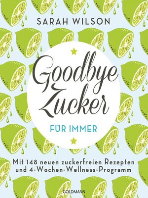 cover image of Goodbye Zucker – für immer